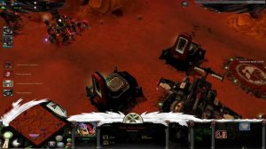 Dawn of War Soulstorm Cumulative Pack New Races Campaign Black Templar vs Tyranid Swarm