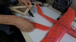 Пенопластовый самолетик.Учим летать.