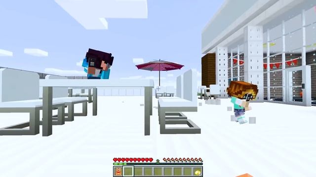 Adopted by TIKTOKERS In Minecraft! смотреть онлайн