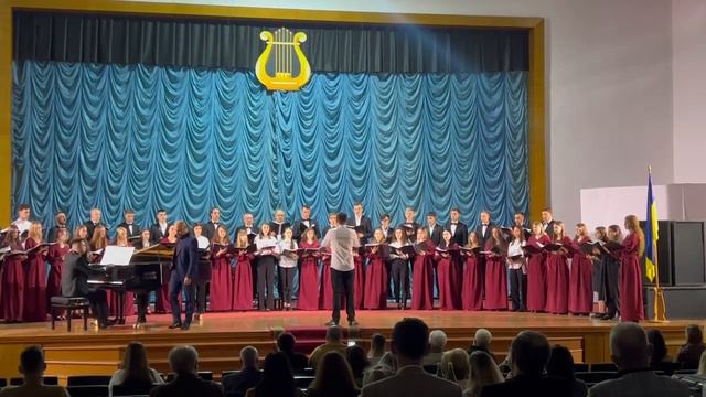 Д.Січинський "Дніпро Реве" Диригує Цісар.М.В. Хор "Соломія" смотреть онлайн