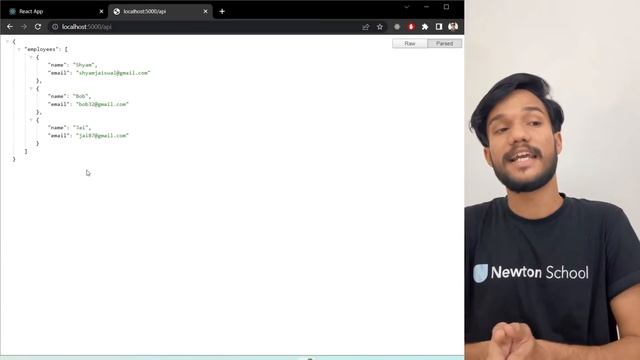 How to Create a React App with a Node Backend | How to connect Node.js with React.js | Gagan смотреть онлайн