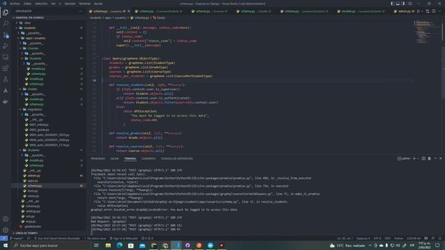 Graphql en Django - Parte 17 - Testeando nuestra Arquitectura de Software DDD смотреть онлайн