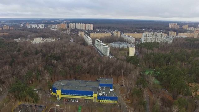 2015 11 21 Панорама Красногорска и стадион Зоркий смотреть онлайн
