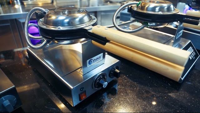 Goodloog Commercial Bubble Waffle Maker Manufacturer Electric Hong Kong Egg Waffle Machine