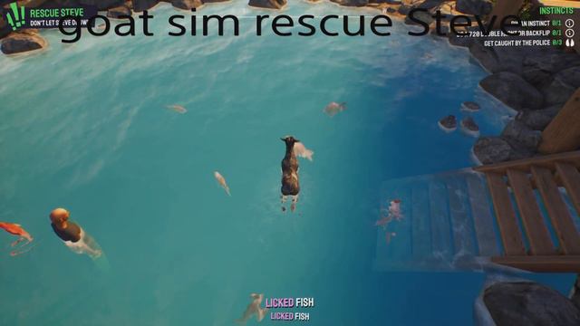 Goat Simulator Rescue Steve смотреть онлайн