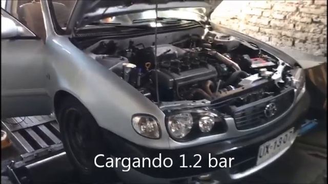 Toyota Corolla AE112 4afe turbo Speedtech efi by Speeduino смотреть онлайн