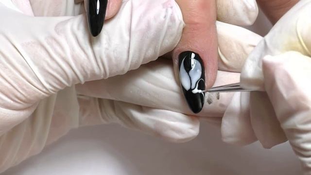 Клюющие ногти как исправить? Художественная роспись на ногтях | Дизайн ногтей 2018 смотреть онлайн