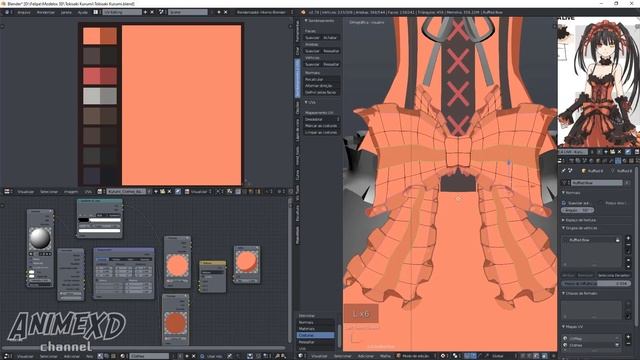 [BLENDER 2.79] MATERIALS TOON SHADER, TEXTURES AND OUTLINE смотреть онлайн