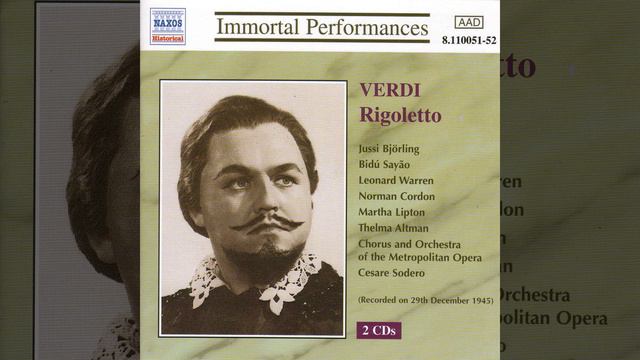 Rigoletto: Act II: Tutte le feste al tempio (Gilda, Rigoletto) смотреть онлайн