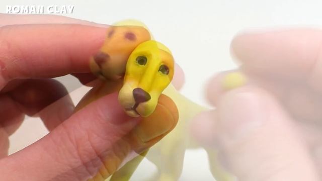 Making a LION with Clay смотреть онлайн