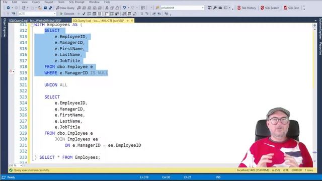 Representing Hierarchies with T-SQL Recursive Common Table Expressions смотреть онлайн