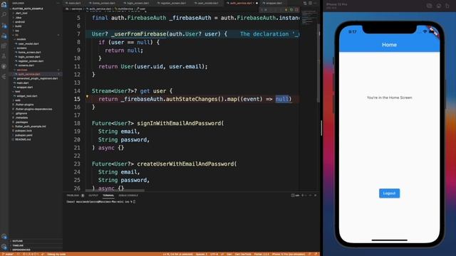 Flutter Firebase Auth With Provider - Flutter Authentication with Email and Password Tutorial смотреть онлайн