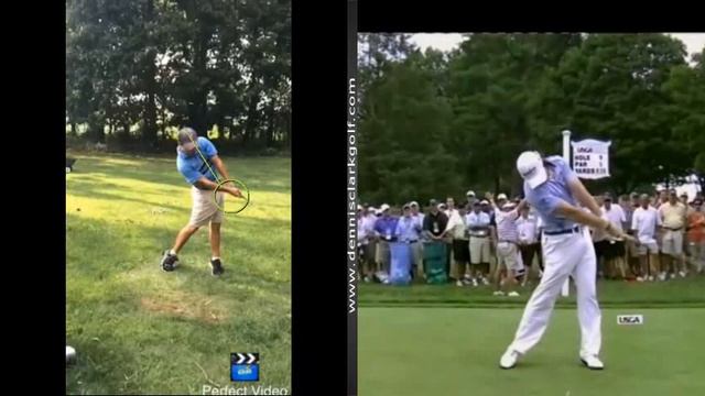 Student swing analysis: Dennis Clark PGA Master Instructor смотреть онлайн