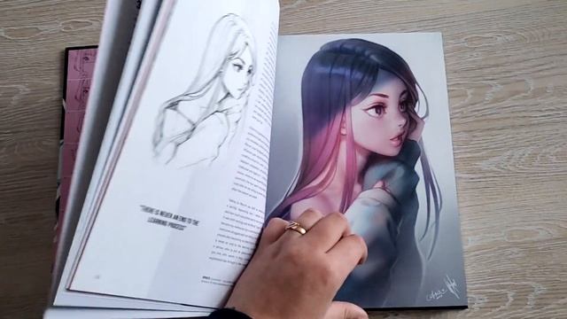 Sketch With Asia - The artbook of Asia Ladowska - Flipthrough | Book flip смотреть онлайн