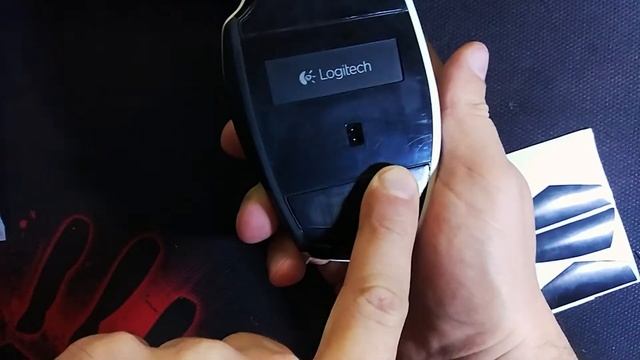 Logitech G600. Замена ножек на мыши. Распаковка и обзор. смотреть онлайн