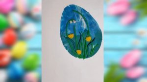 Пасхальное яйцо // Пластилинография Для Детей
