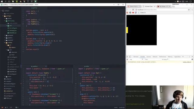 Making Pong - Day 10 - Nuthatch Game Engine смотреть онлайн