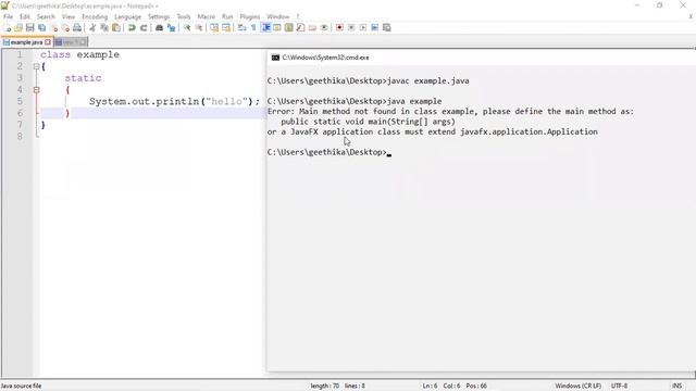 How to run a class file without main method in java | Java FAQs смотреть онлайн