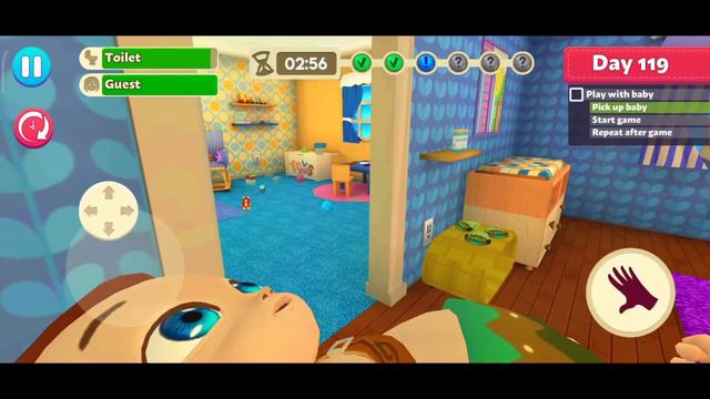 Mother Simulator: Happy Virtual Family Life Day 119 | Give toy to the baby! | Gameplay Walkthrough смотреть онлайн