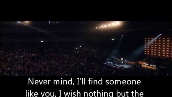 Adele: "Someone like you" (lyrics - English)