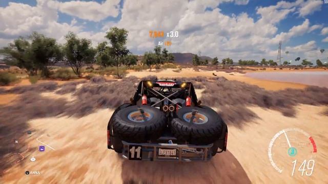 2014 Ford Rockstar F-150 Trophy Truck - Speed Jump Crash Test - Forza Horizon 3 - 1440p 60fps смотреть онлайн