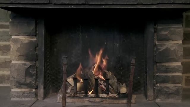 Заставка Камин Футаж #5 смотреть онлайн