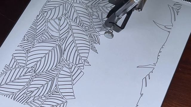 iDraw Pen Plotter Brings ChatGPT's Generative Art to Life: Watch 'Leaves' Take Shape смотреть онлайн