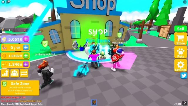 УРА! ПАСХАЛЬНЫЙ ИВЕНТ В САЙБЕР СИМУЛЯТОРЕ В РОБЛОКС! ROBLOX смотреть онлайн