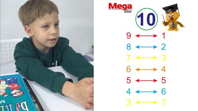 Состав числа 10 в стихах. Детский математический рэп ? про математику песня смотреть онлайн