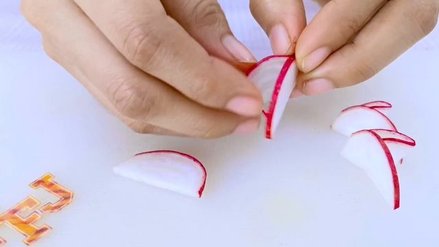 5 Brilliant Radish Flower Garnishes | DIY Collections of Vegetable Designs смотреть онлайн