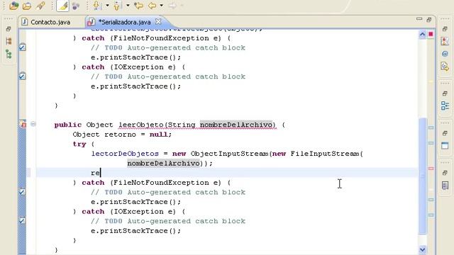 Serialización en Java смотреть онлайн