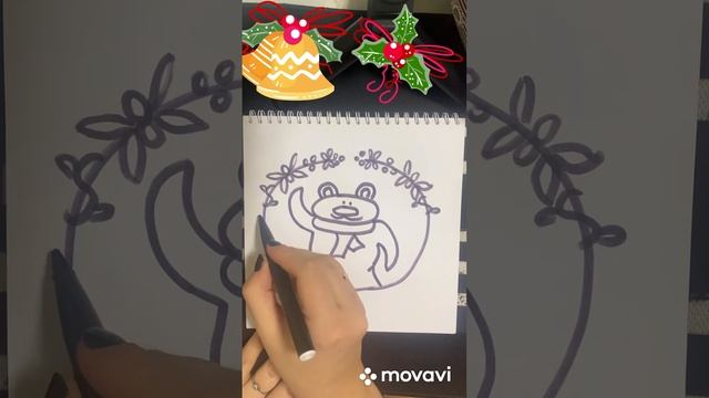 рисуем медведя смотреть онлайн