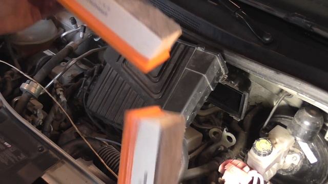 Замена фильтра воздушного на рено логан 2 Renault Logan 2 1,6 литра 8 и 16 клапанов