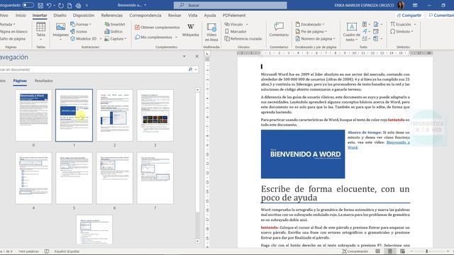 Cómo Insertar una Hoja en Blanco en Word. Saltos de Página y Eliminar Hoja. смотреть онлайн