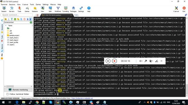 4 Create Docker image by running container смотреть онлайн