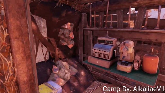 Fallout 76 Camp Tour - Cozy Bridge Home смотреть онлайн