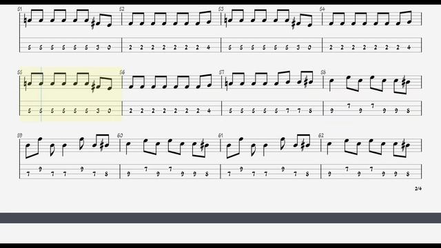 Nirvana - Come As You Are || Bass Guitar Play Along TAB смотреть онлайн