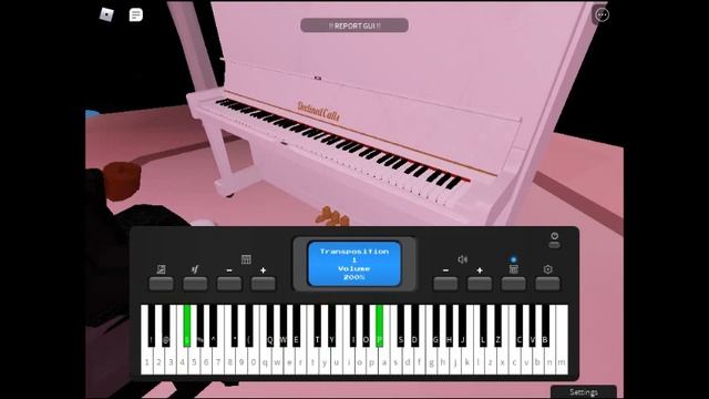 The Promise Neverland Isabella's Lullaby on a Roblox piano смотреть онлайн