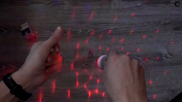 Mini USB LED диско лампа, мобильная цветомузыка с Алиэкспресс смотреть онлайн