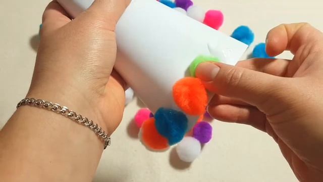 Новогодняя Ёлочка из разноцветных шариков Новогодние поделки Поделки для детей в детский сад смотреть онлайн