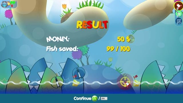 Aqua Panic Gameplay 60fps смотреть онлайн