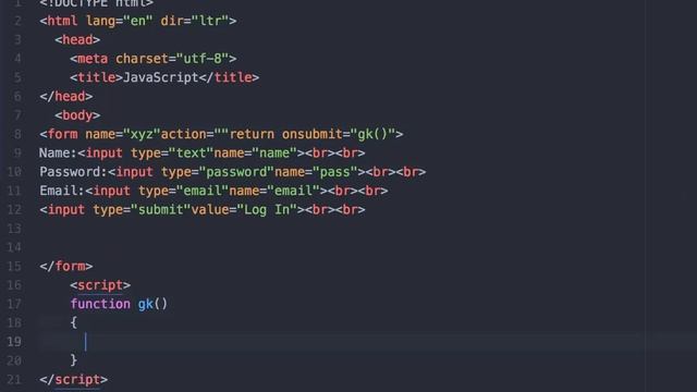 JavaScript Form Validation ( Lecture-60 ) in Hindi. смотреть онлайн