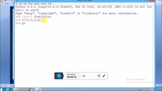 PYTHON STATISTICS MODULE || HOW TO GET MEAN, MEDIAN AND MODE OF A LIST COLLECTION смотреть онлайн