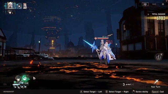 Lv. 20 Dan Heng Soloing World 3 D1, Simulated Universe, Gepard Boss, Destruction | Honkai: Star Rai смотреть онлайн