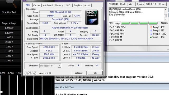 Amd Phenom II X4 970 BE And AMD Overdrive