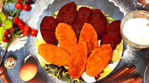 ПОСТНЫЕ КОТЛЕТЫ ИЗ СВЕКЛЫ,МОРКОВИ И ТЫКВЫ. Кулинарный рецепт.