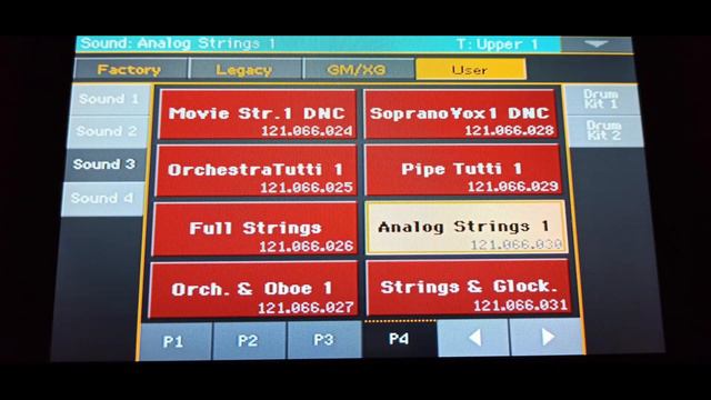 KORG Pa700 - Listen how STRINGS sound! смотреть онлайн