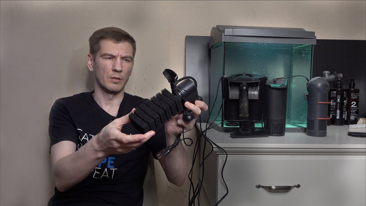 Выбор внутреннего фильтра для первого аквариума смотреть онлайн