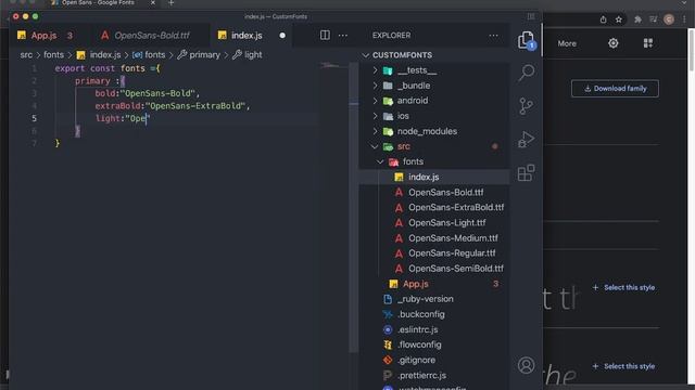 Cara / Tutorial Custom Fonts React Native Android (2022) смотреть онлайн