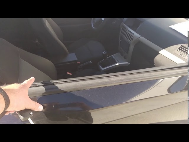 Закрытие окон с ключа Opel Astra смотреть онлайн